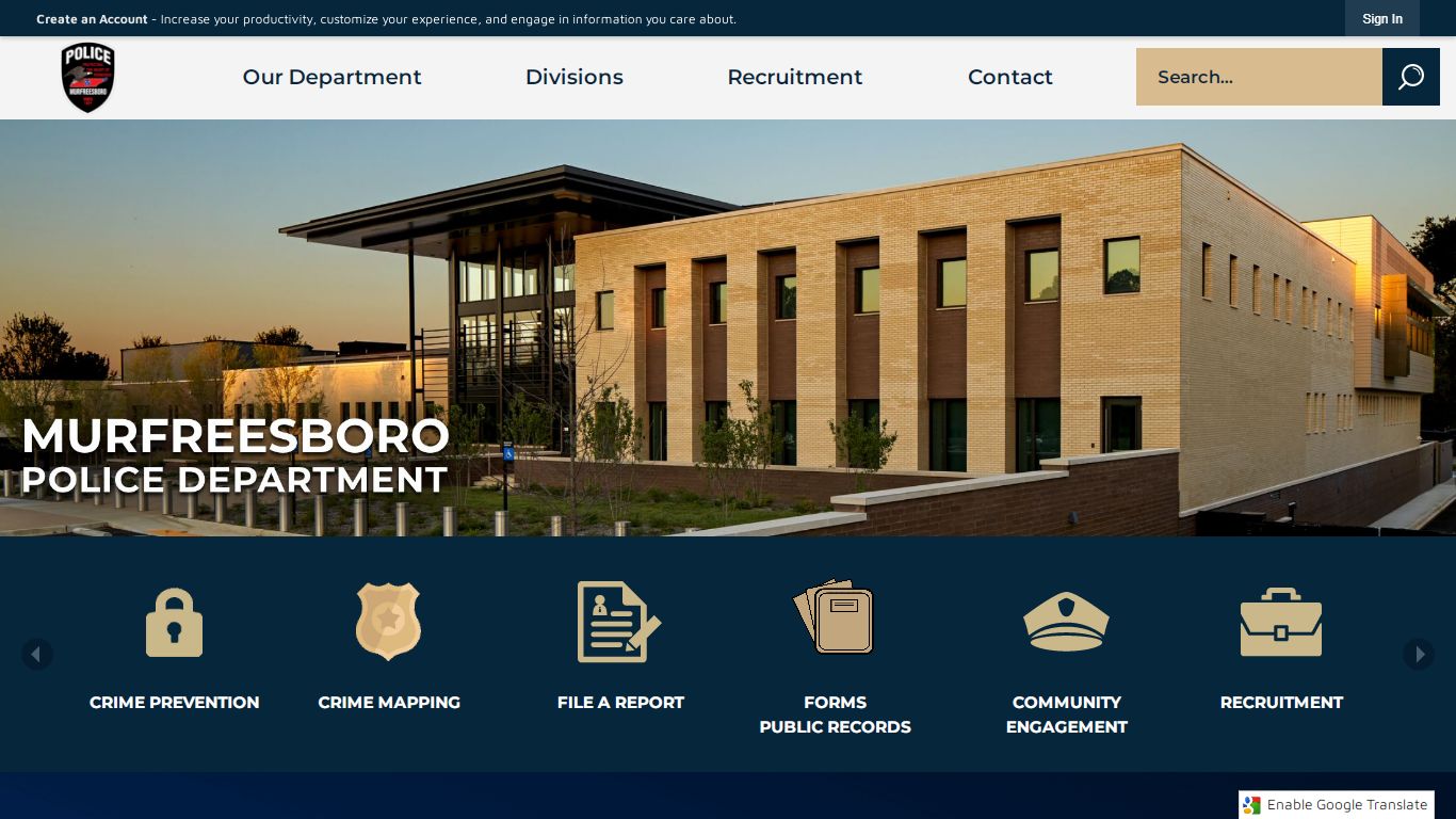 Police | Murfreesboro, TN - Official Website
